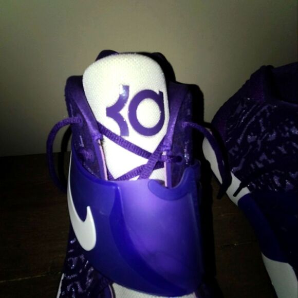 Nike KD TB Promo Court Purple Team Sneakers Kevin Durant DM5040 502 Size 18 New - Picture 3 of 9
